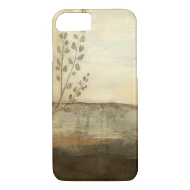 Modern Sunset Landscape Oil Painting Case-Mate iPhone Case (Back)
