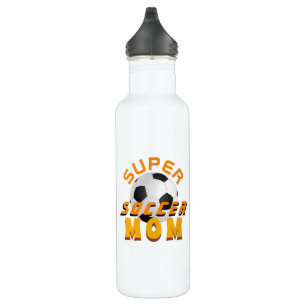 Modern Super Soccer Mom Football Sporty Mother 710 Ml Water Bottle