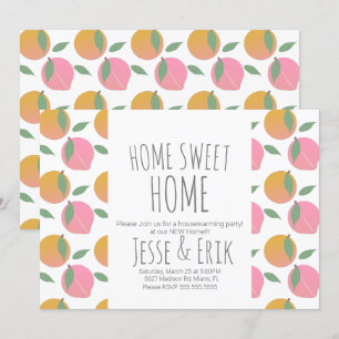 Modern Sweet Fruits Housewarming Party Invitation