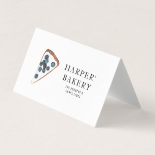 Modern Sweets Bakery Professional Business  Business Card
