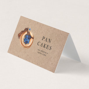 Modern Sweets Pancake Bakery Professional Business Business Card