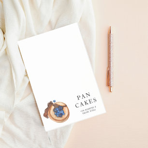 Modern Sweets Pancake Bakery Professional Business Post-it Notes