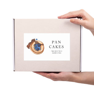 Modern Sweets Pancake Bakery Professional Business Sticker