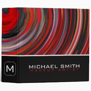 Modern Swirl Abstract Elegant Professional #22 Binder