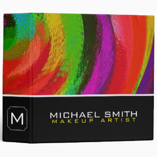 Modern Swirl Abstract Elegant Professional #69 Binder