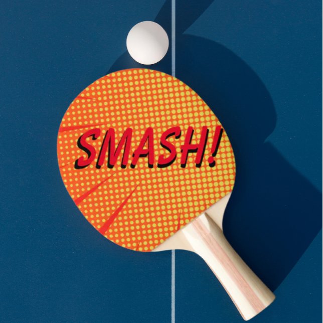 Modern Table Tennis Smash Red Colour Ping Pong Paddle (personalized ping pong paddle)
