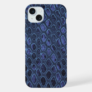  Modern Taupe Croc Leather Texture iPhone 15 Plus Case