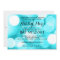 Modern Teal Glitter Lights Bat Mitzvah Invitations