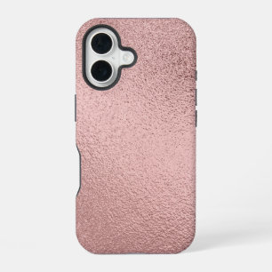 Modern Teal Gold Pink iPhone 16 Case