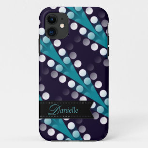 Modern Teal Tribal pattern iPhone 5 Case-mate iPhone 11 Case