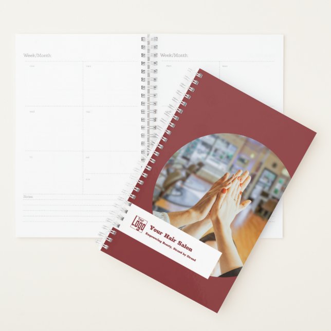 Modern Team Image Small Business Appointment Book Planner (Display)