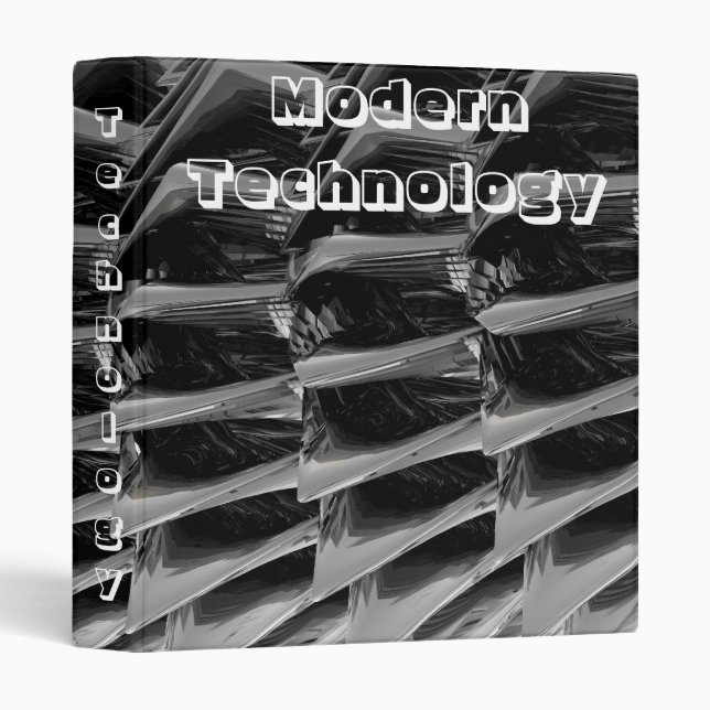 Modern Technology Binder (Front/Spine)