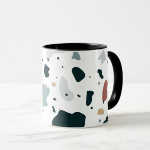 Modern Terrazzo Pattern – Abstract Mid Century Sea Mug