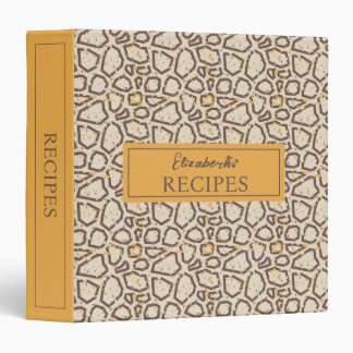 Modern Terrazzo Pattern Binder
