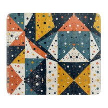 Modern Terrazzo Print Cutting Board