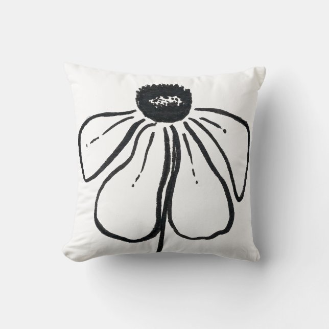 Modern Throw Pillow (Front)