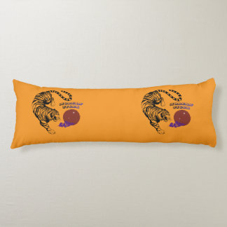 Modern Tiger Graphic Art Body Pillow