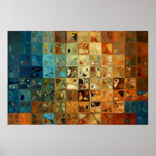 Modern Tile Art #11, 2009 Poster