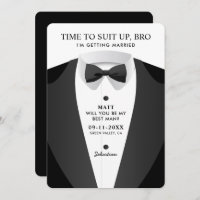 Modern Time To Suit Up Bro Best Man
