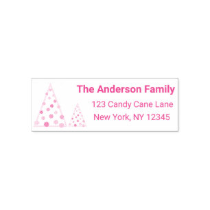 Modern Tree Self-inking Stamp