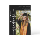 Modern Trendy 3 Photo Collage Graduation