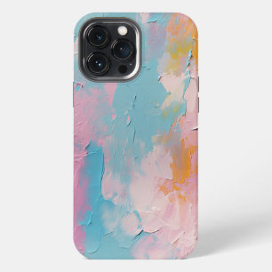 Modern Trendy 3D Oil Paint Pastel No. 1024 iPhone 13 Pro Max Case