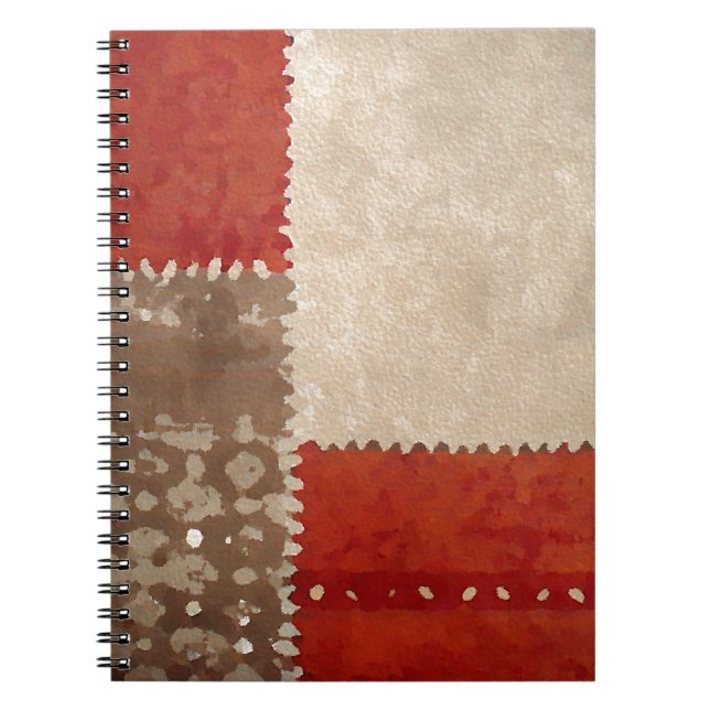 Modern Trendy Abstract Notebook (Front)