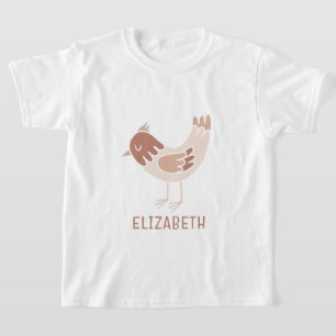 Modern, trendy bird custom design T-Shirt