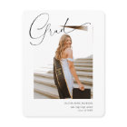 Modern Trendy Casual 4 Photo Graduation