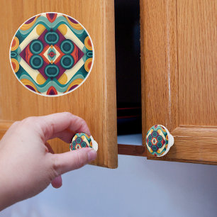 Modern Trendy Colours Ceramic Knob