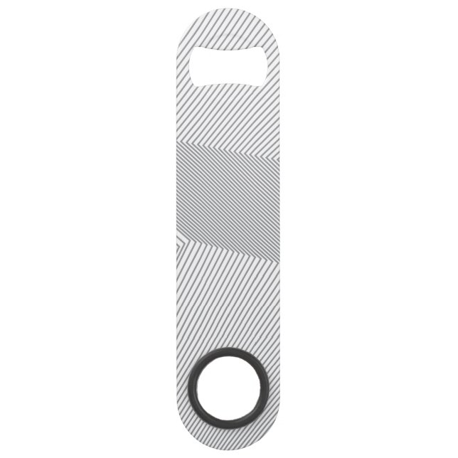 Modern, trendy, cool, simple, artistic pattern bar key (Front)