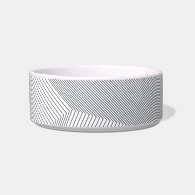 Modern, trendy, cool, simple, artistic pattern bowl (Front)