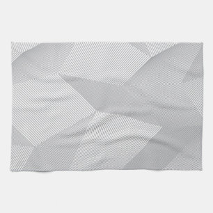 Modern, trendy, cool, simple, artistic pattern kitchen towel