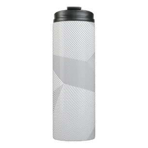 Modern, trendy, cool, simple, artistic pattern thermal tumbler