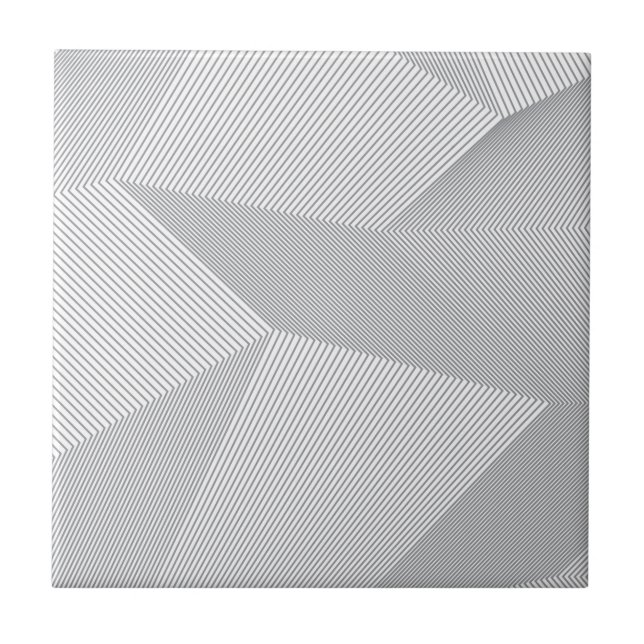 Modern, trendy, cool, simple, artistic pattern tile (Front)