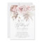 Modern Trendy Designer Dusty Rose Blush Wedding