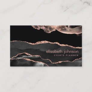 Modern Trendy Elegant Professional Makeup Artist   Business Card