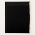 Modern trendy family photo collage monogram black