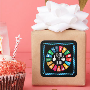 Modern Trendy Inspiring Gifts for Her Him Stickers