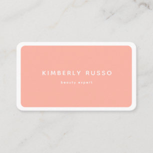 Modern, Trendy, Salon Appointment Card