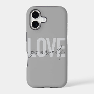 Modern, trendy, simple, urban design Love Yourself