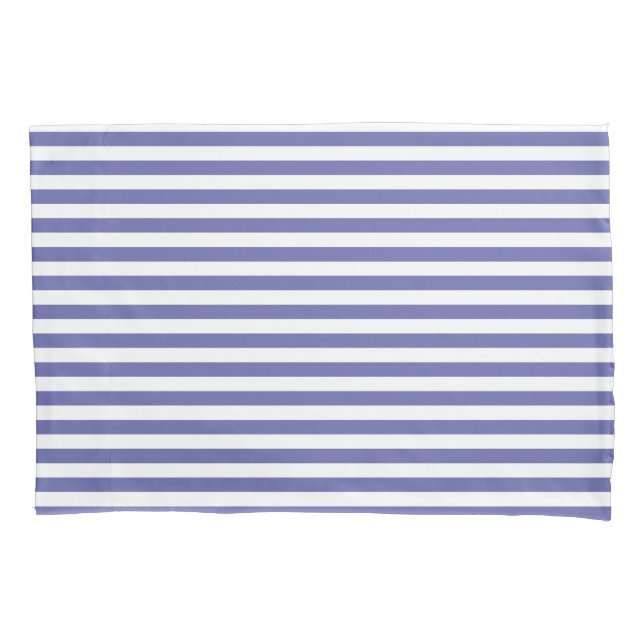 Modern Trendy Striped Pillowcase (Front)