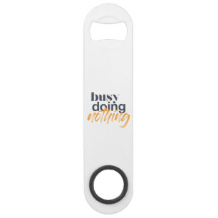 Modern, trendy, urban design of Busy Doing Nothing Bar Key