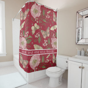 Modern Trendy Wildflower Botanical Floral Monogram