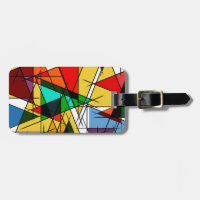 Modern Triangle Colorful Geometric