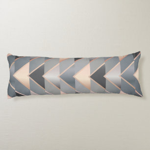 Modern Triangles Body Pillow