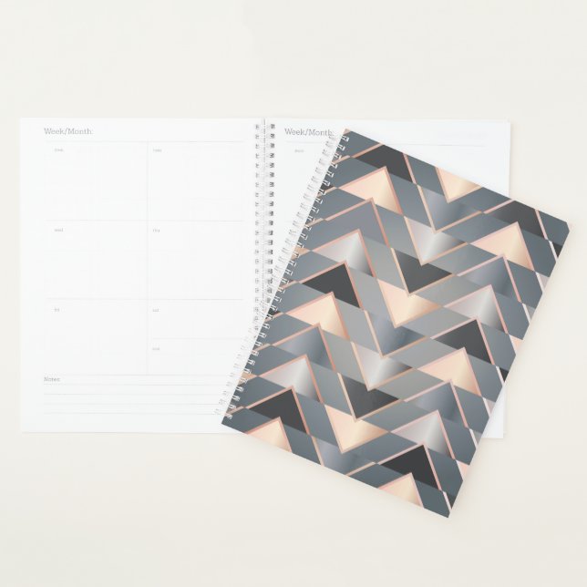 Modern Triangles Planner (Display)
