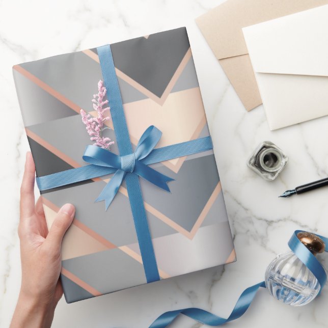 Modern Triangles Wrapping Paper (Gifting)