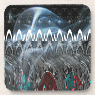 Modern Tribal Edgy design. Coaster