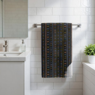 Modern Tribal Pattern Luxury Bath Towel